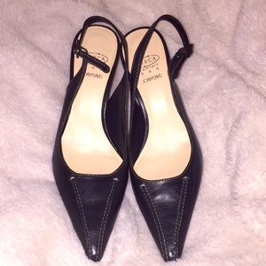 Joan & David Circa Black Pumps